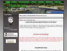 Tablet Screenshot of evergreenshooting.ca